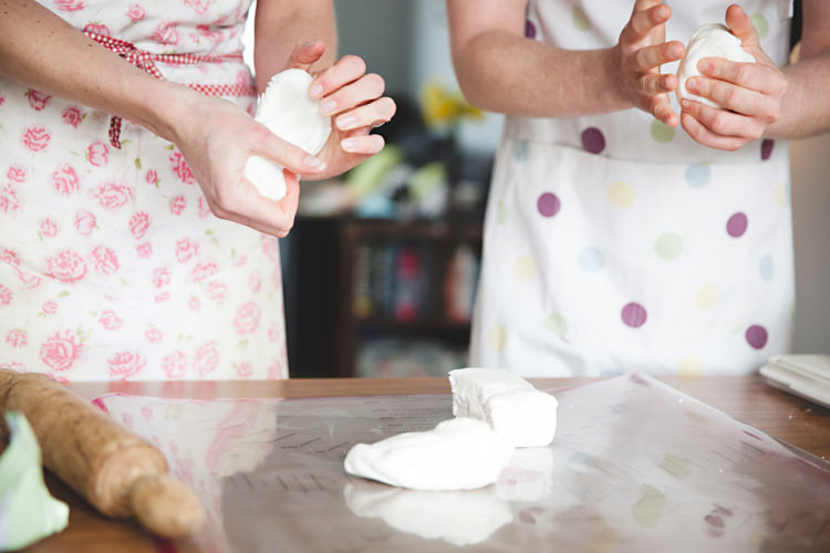 DIY Practice Wedding Cake Baking Engagement Shoot http://hbaphotography.com/