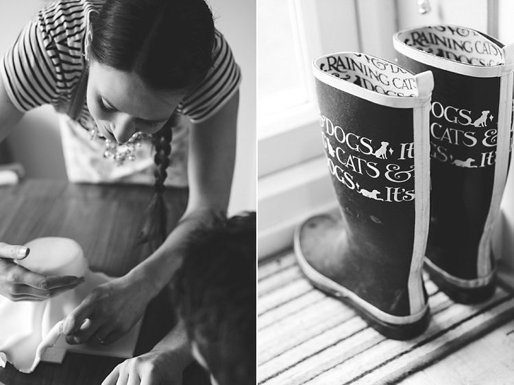 DIY Practice Wedding Cake Baking Engagement Shoot http://hbaphotography.com/