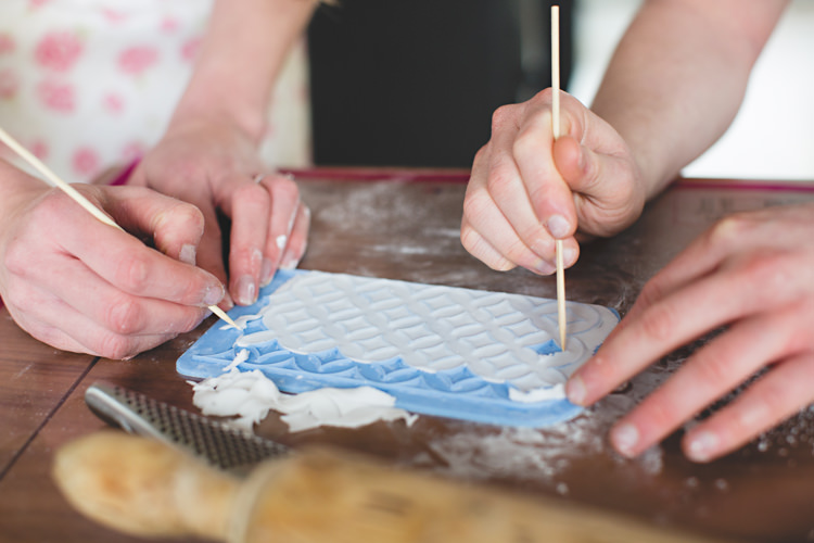 DIY Practice Wedding Cake Baking Engagement Shoot http://hbaphotography.com/