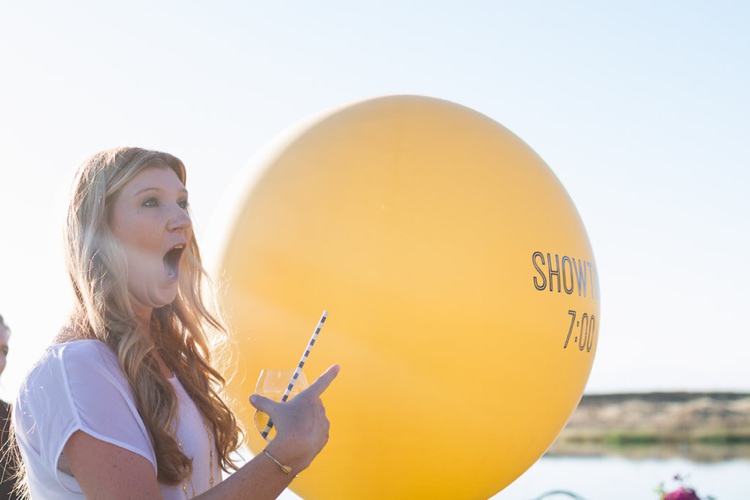 Surprise Outdoor Movie Night Double Engagement Party http://ranallaphotography.com/
