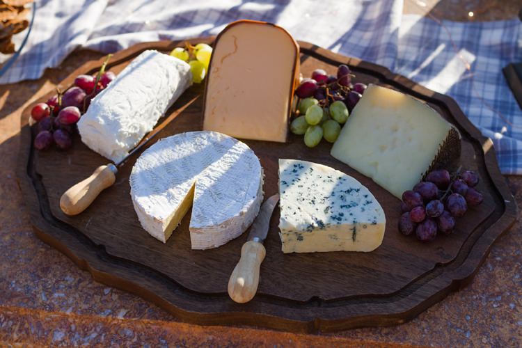 Cheese Board Surprise Outdoor Movie Night Double Engagement Party http://ranallaphotography.com/