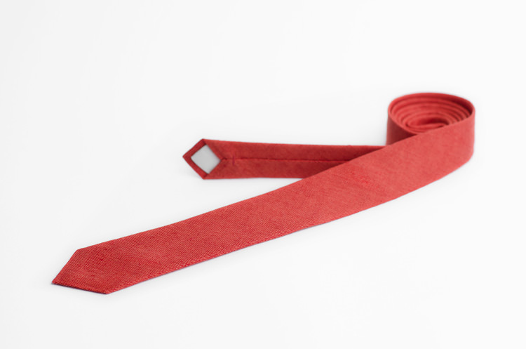 6. skinny mens tie, wedding tie by April Look