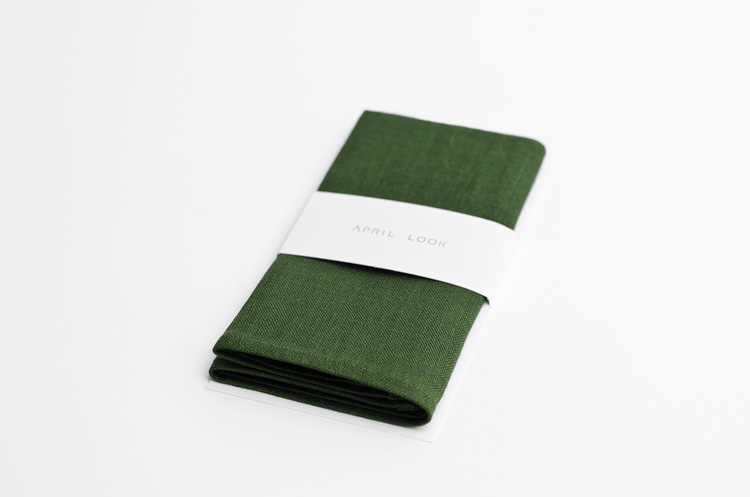 8. rustic weddin, green pocket square