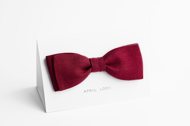 9. burgundy bow tie, vineyard wedding bow tie by APRIL LOOK