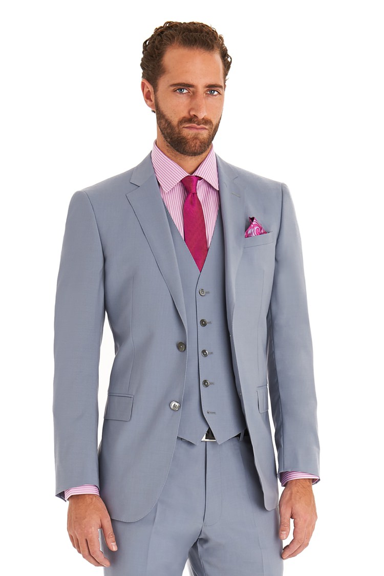 Moss Bros Suits Groom Style