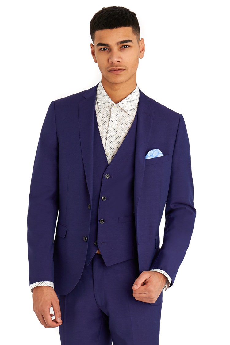 Moss Bros Suits Groom Style Blue Navy