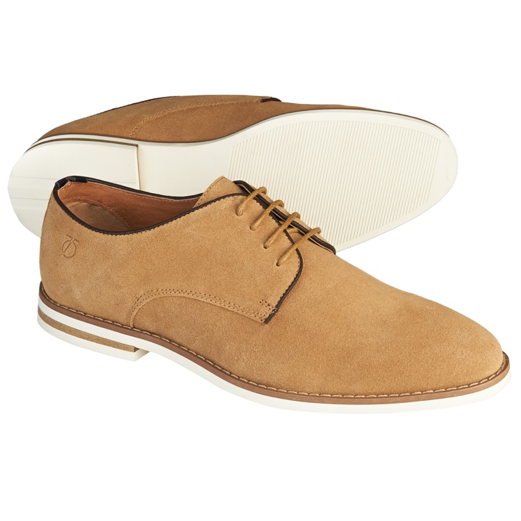 Suede Stone Groom Shoes