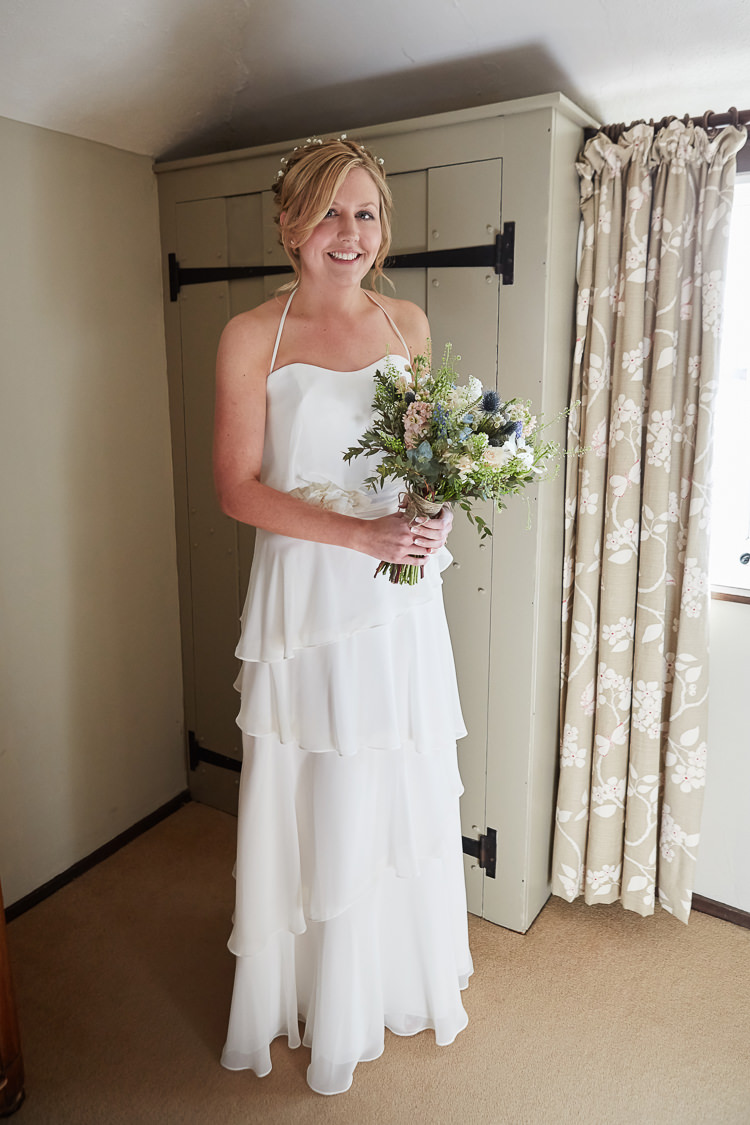 Alfred Angelo Tiered Layered Romantic Dress Gown Bride Bridal Quaint Rustic Seaside Windmill Wedding Norfolk http://www.fullerphotographyweddings.co.uk/