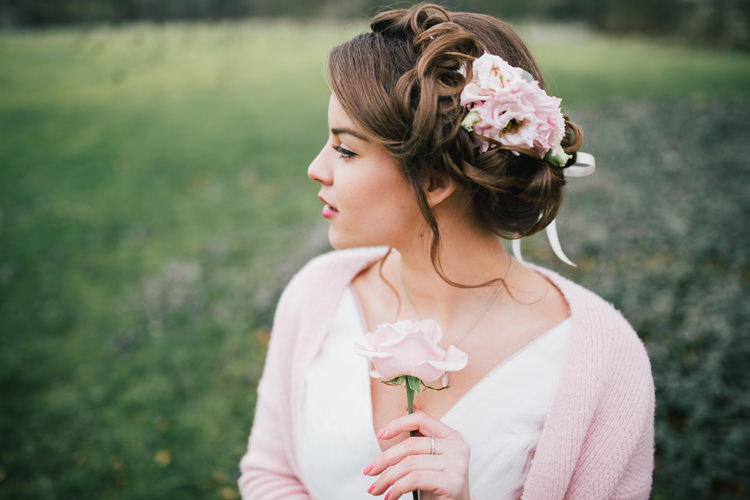 Pretty Pastel Pink Delicate Bridal Wedding Ideas http://jenmarino.com/