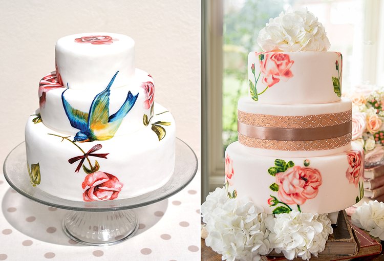 MurrayMe Painted Wedding Cakes