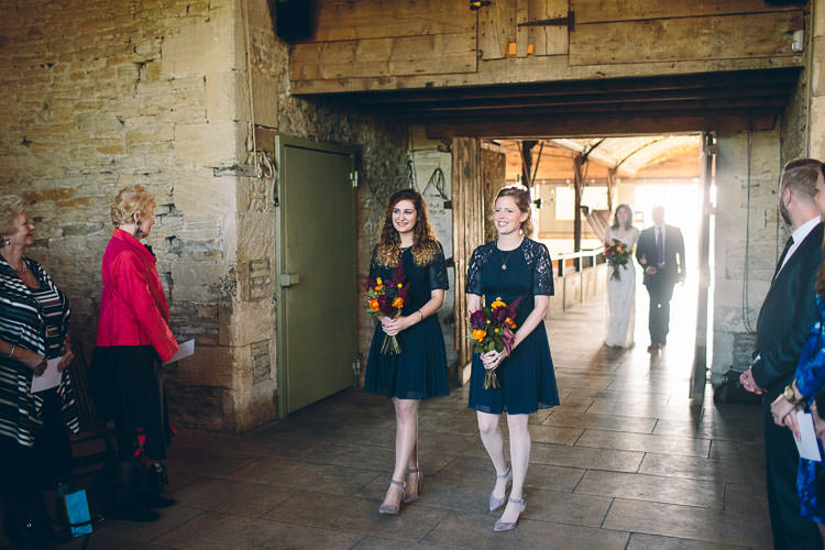 Navy Blue Bridesmaid Dresses Cotswolds Barn Laid Back Stylish Wedding http://albertpalmerphotography.com/