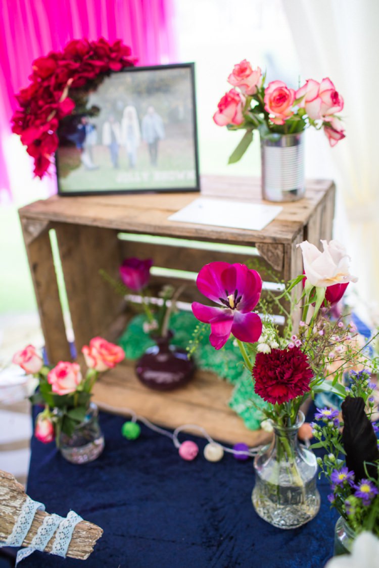 Crate Flowers Tie The Knot Wedding Carnival Hertfordshire Fair Event http://www.binkynixon.com/