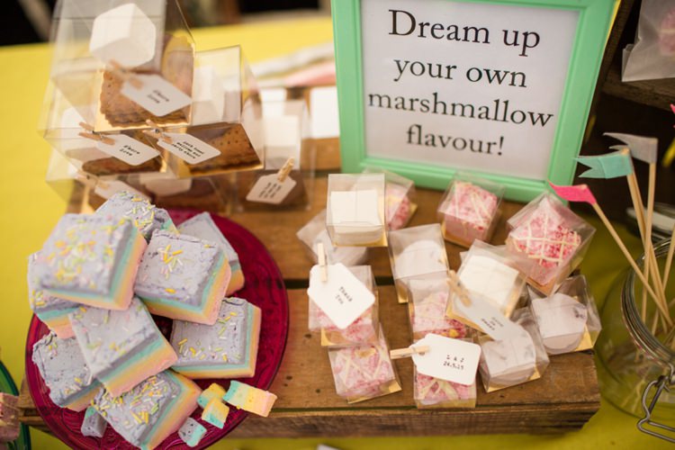 Marshmallows Tie The Knot Wedding Carnival Hertfordshire Fair Event http://www.binkynixon.com/