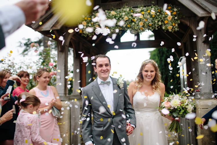 Confetti Bride Groom Quaint Home Made Farm Big Party Wedding http://www.emmacasephotography.com/