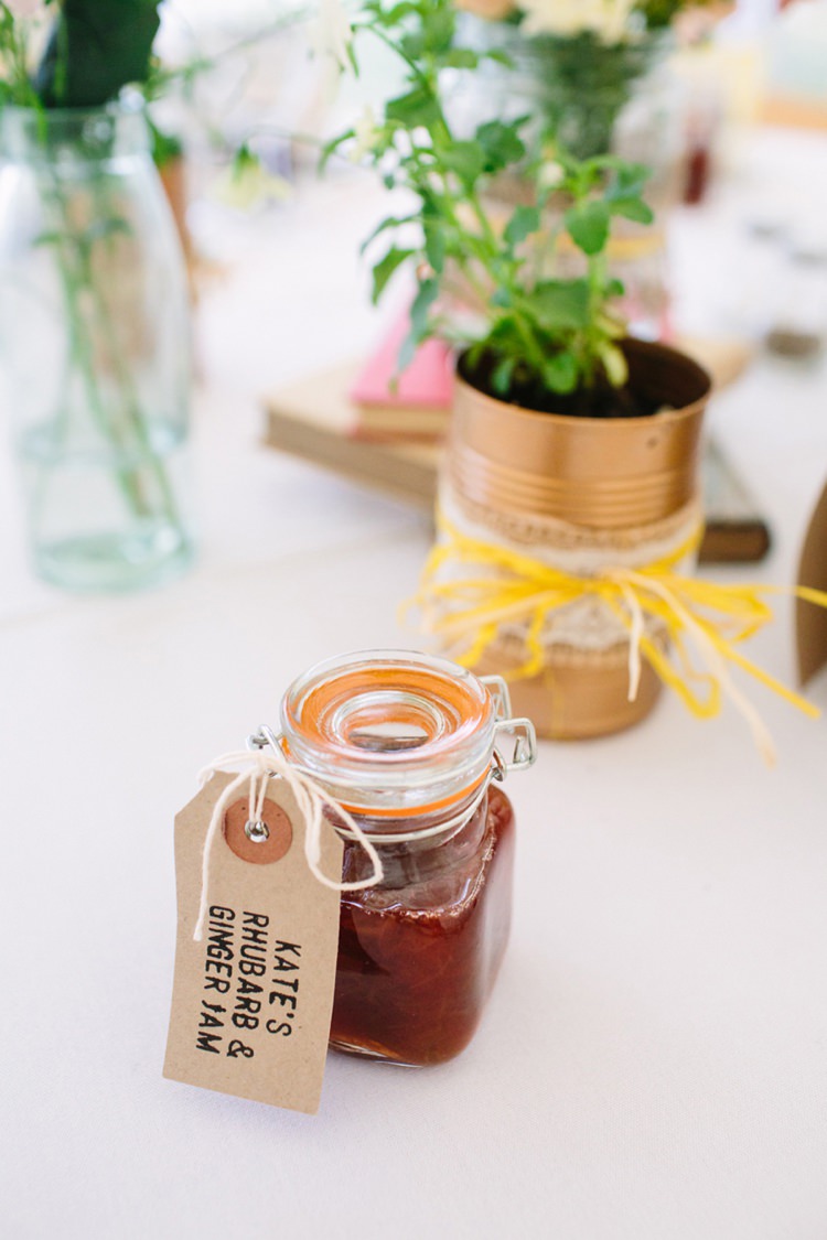 Jam Favours Quaint Home Made Farm Big Party Wedding http://www.emmacasephotography.com/