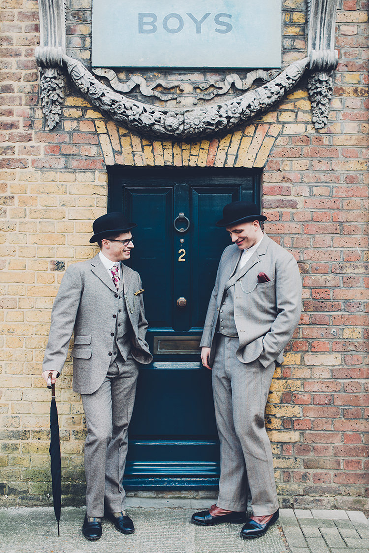 Dapper Edwardian Gents East End London Engagement http://missgen.com/