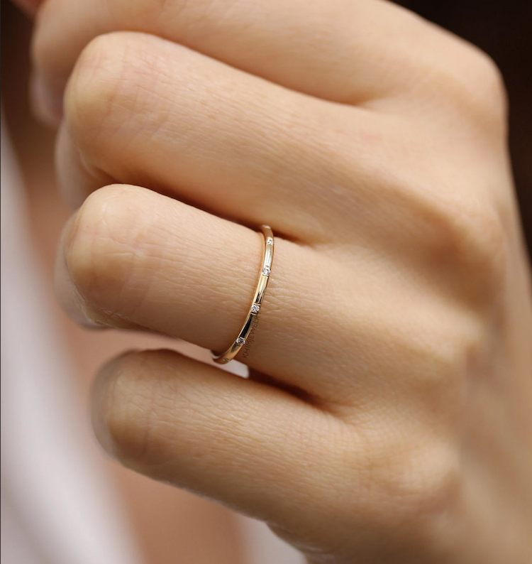 Simple Eternity Ring