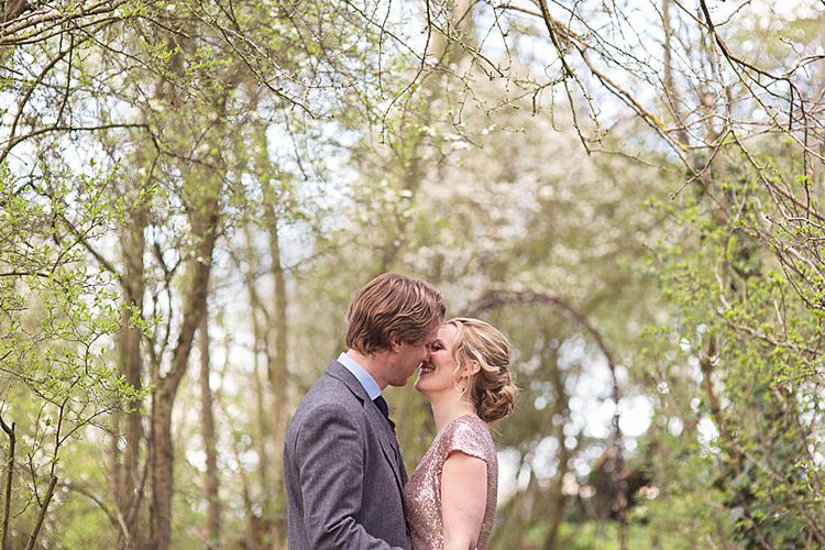 Home Made Countryside Spring Wedding Sequin Gold Dress Oxford http://www.cottoncandyweddings.co.uk/