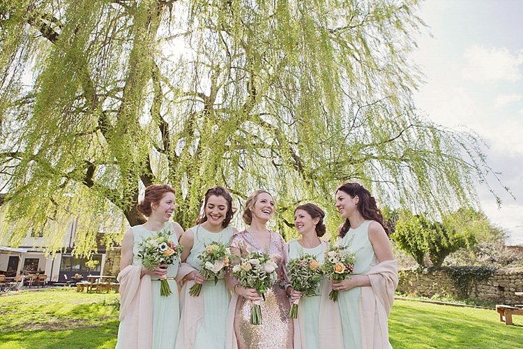 Home Made Countryside Spring Wedding Sequin Gold Dress Oxford http://www.cottoncandyweddings.co.uk/