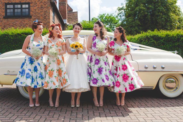 American Car Transport 1950s Superhero Diner Wedding http://www.cherryredphotography.co.uk/