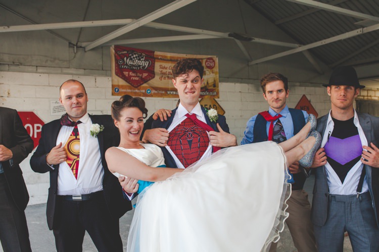1950s Superhero Diner Wedding http://www.cherryredphotography.co.uk/