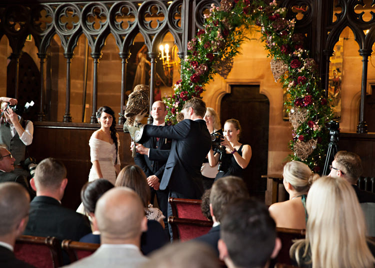 Dramatic Rich Rustic Harry Potter Wedding http://hbaphotography.com/