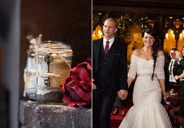 Dramatic Rich Rustic Harry Potter Wedding http://hbaphotography.com/