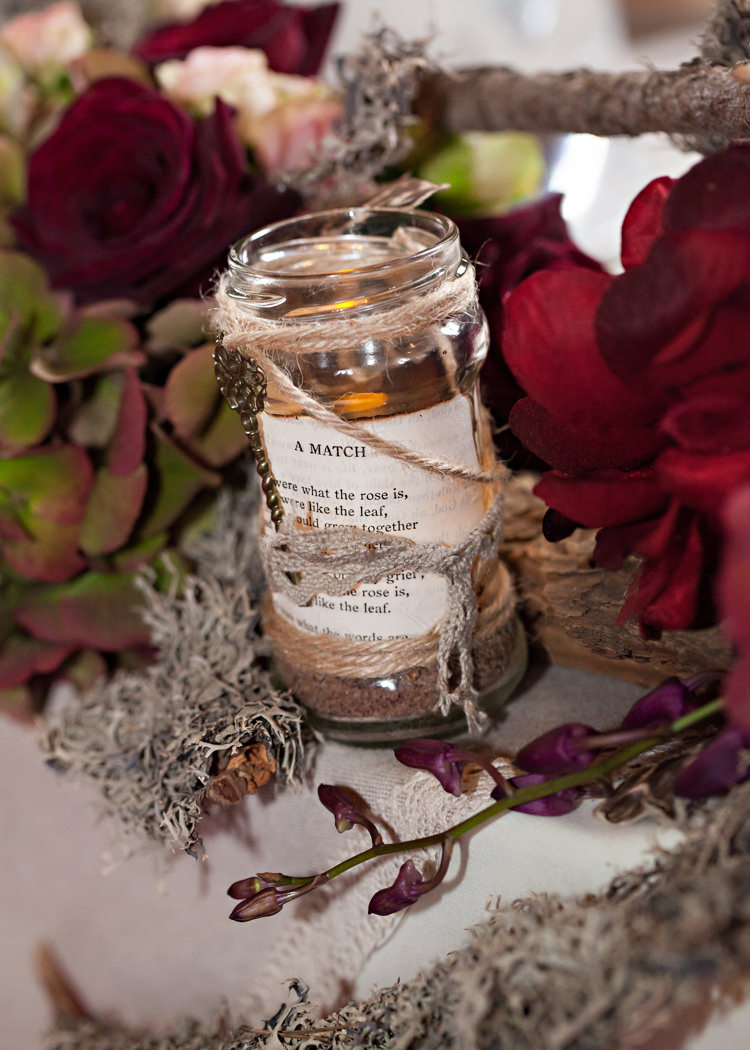 Dramatic Rich Rustic Harry Potter Wedding http://hbaphotography.com/