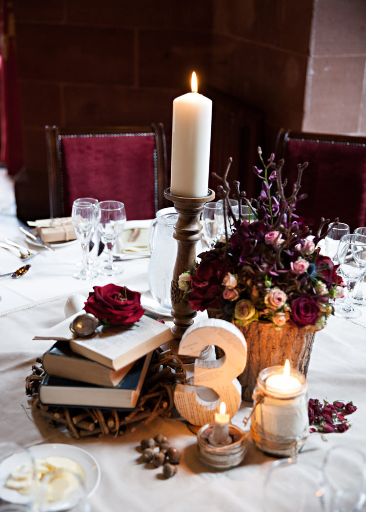 Dramatic Rich Rustic Harry Potter Wedding http://hbaphotography.com/