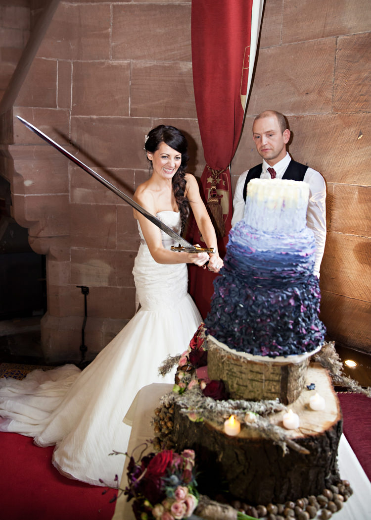 Dramatic Rich Rustic Harry Potter Wedding http://hbaphotography.com/