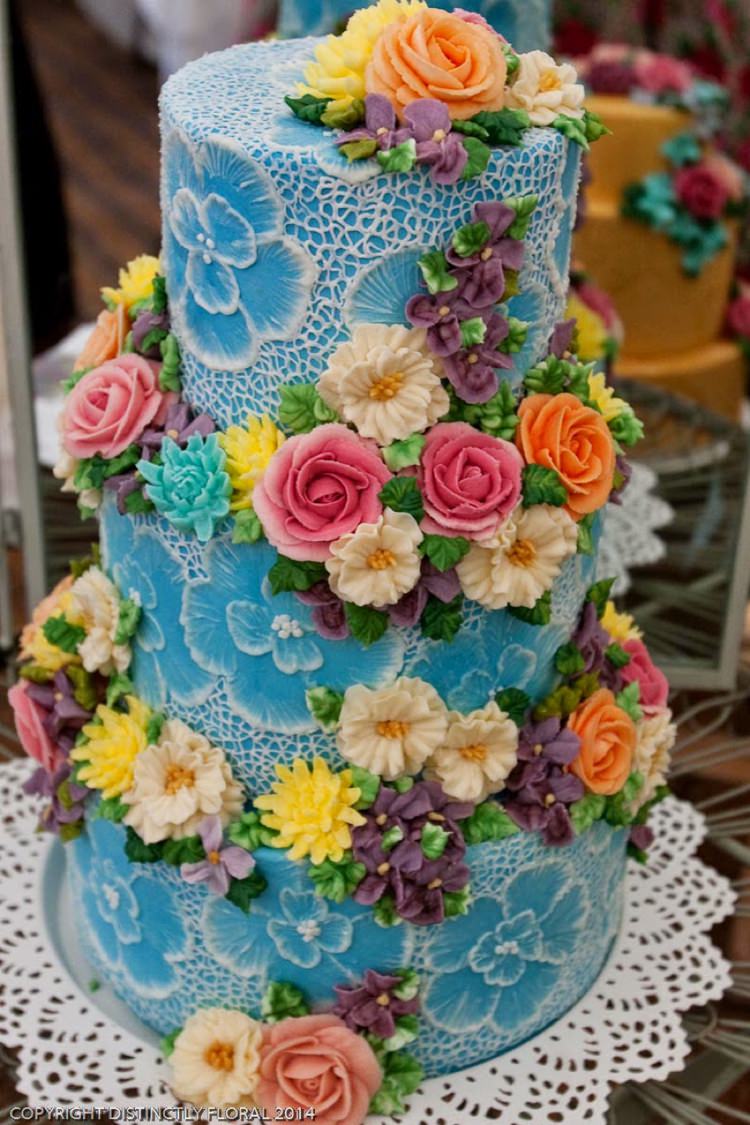 Butter Cream Wedding Cakes Unusual Unique Whimsical Emma Page