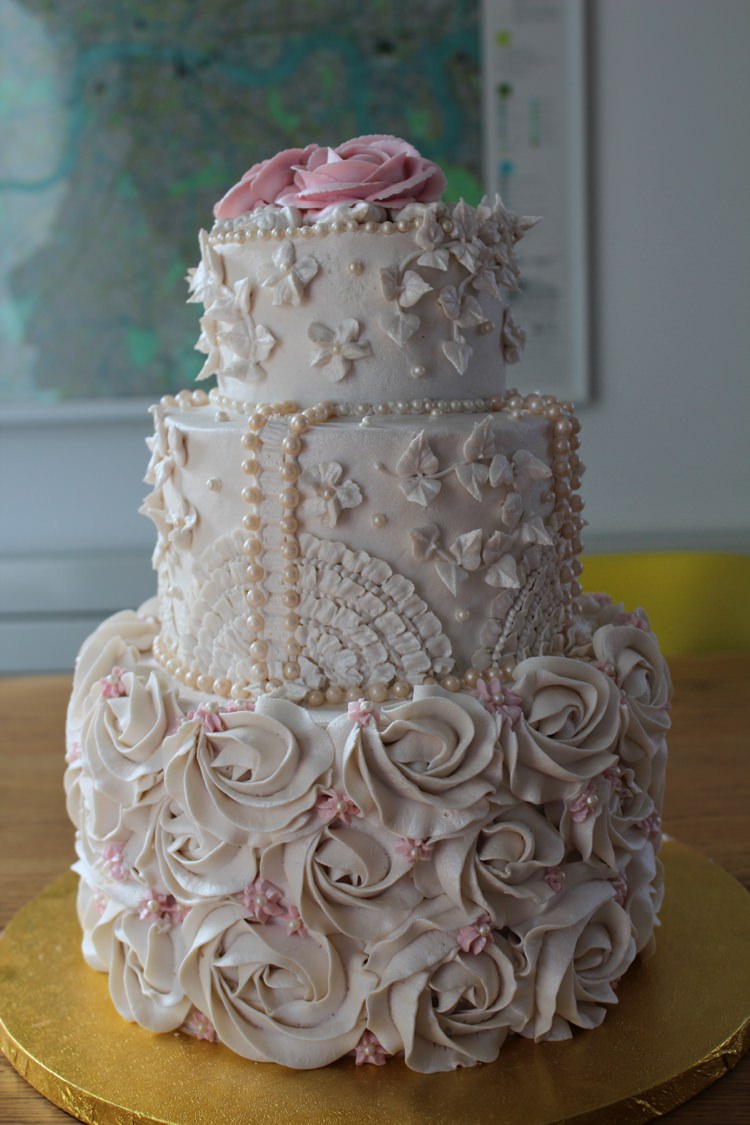 Butter Cream Wedding Cakes Unusual Unique Whimsical Emma Page