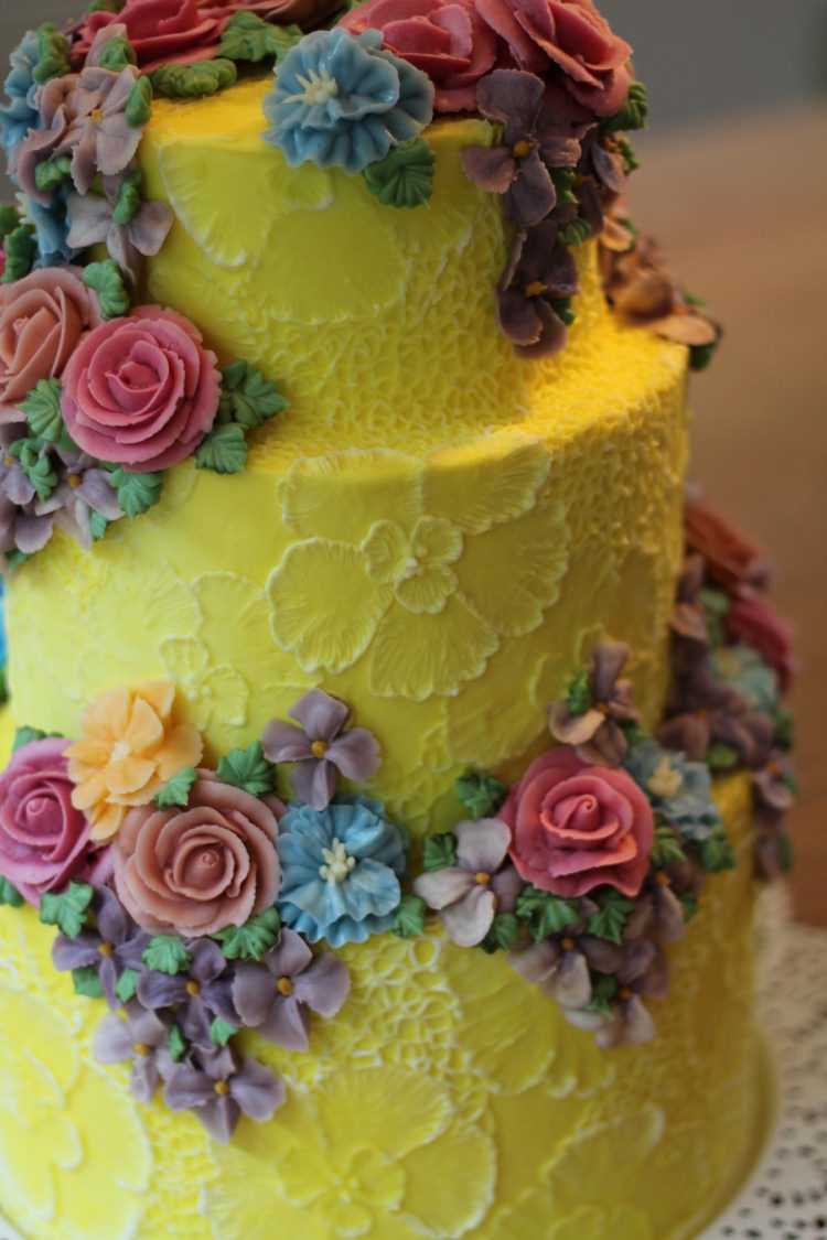 Butter Cream Wedding Cakes Unusual Unique Whimsical Emma Page