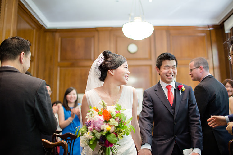 Vibrant Quirky Colourful Spring London Wedding http://www.ireneyapweddings.com/