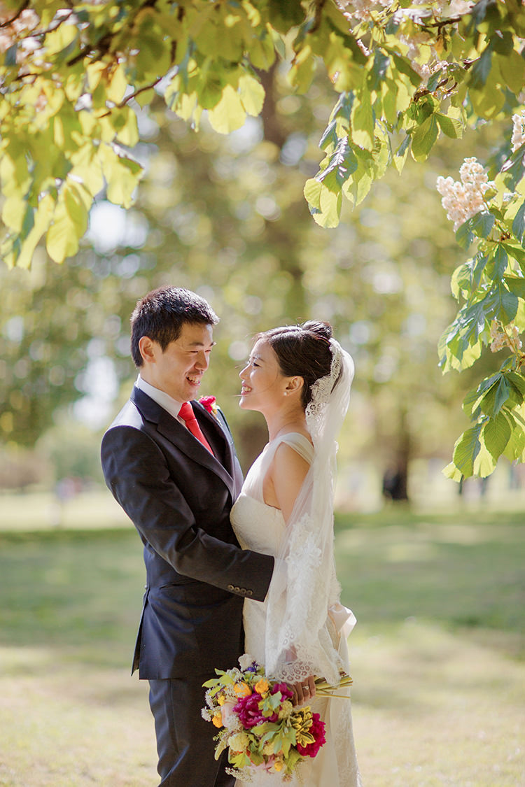 Vibrant Quirky Colourful Spring London Wedding http://www.ireneyapweddings.com/
