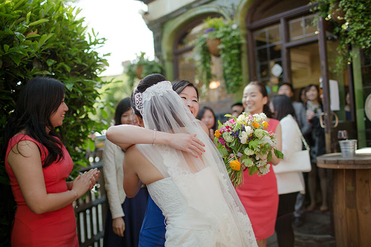 Vibrant Quirky Colourful Spring London Wedding http://www.ireneyapweddings.com/