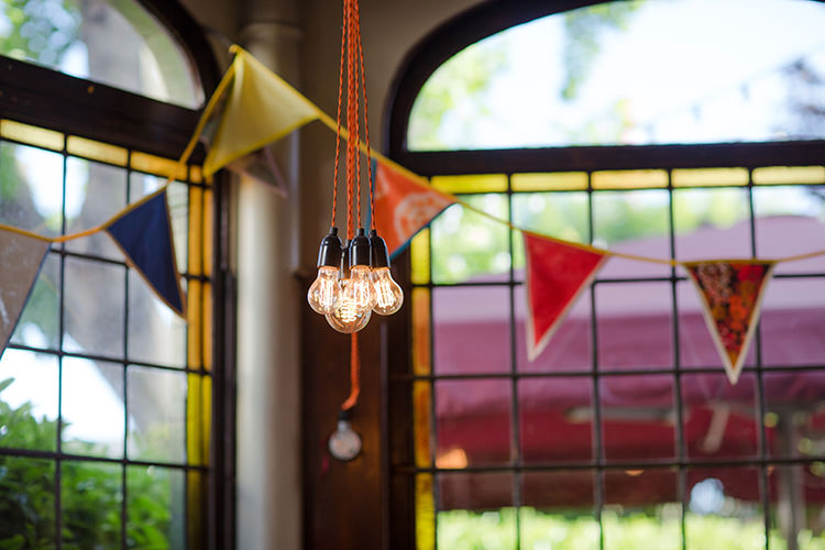 Vibrant Quirky Colourful Spring London Wedding http://www.ireneyapweddings.com/
