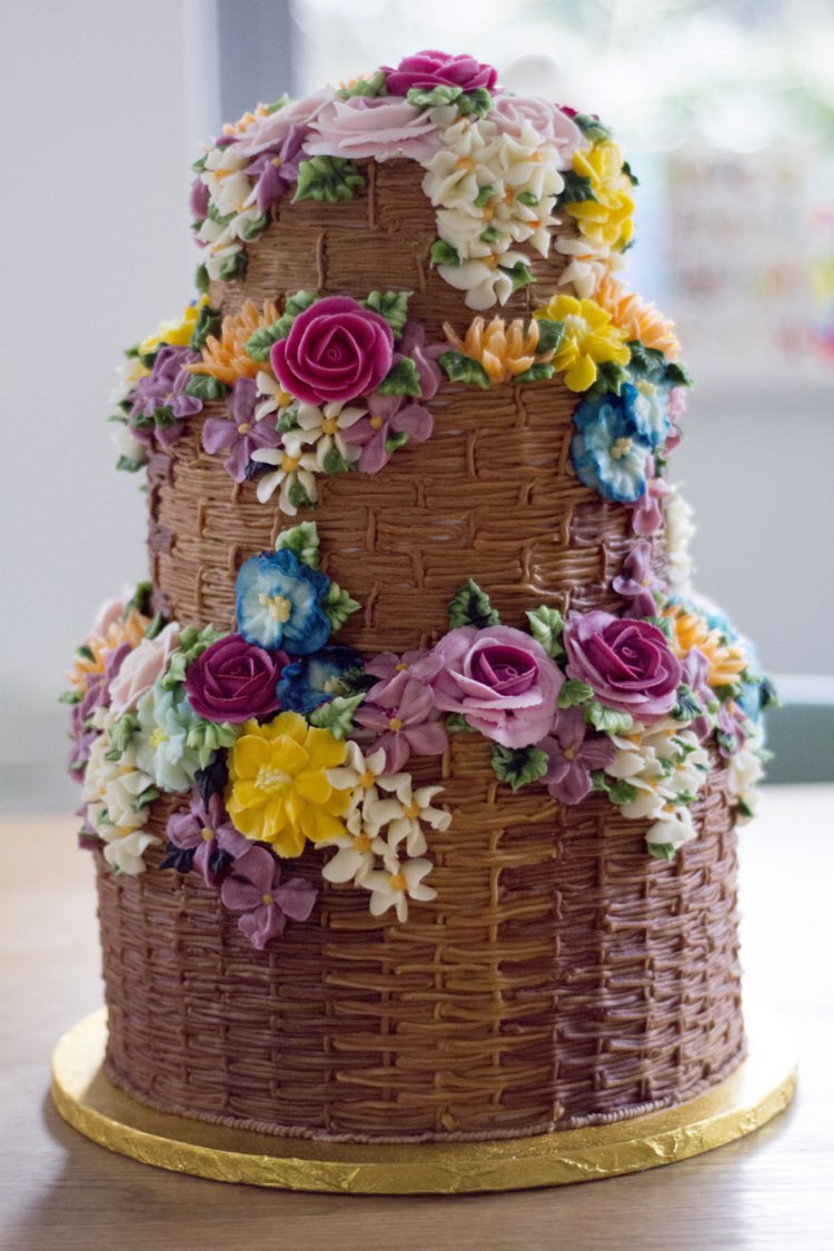 Butter Cream Wedding Cakes Unusual Unique Whimsical Emma Page