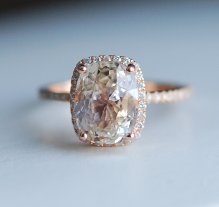 Sapphire Engagement Ring Eidel Precious Gold