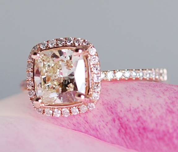 Sapphire Engagement Ring Eidel Precious Rose Gold