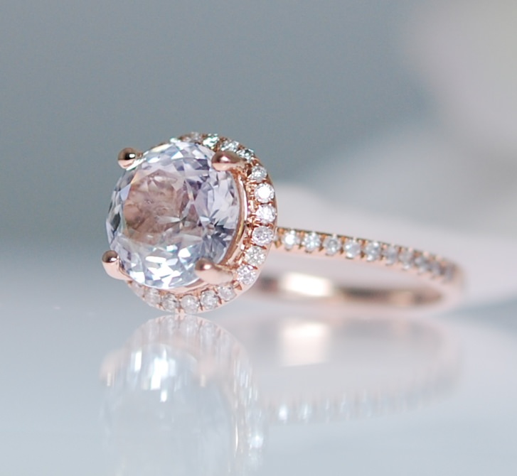 Sapphire Engagement Ring Eidel Precious Rose Gold