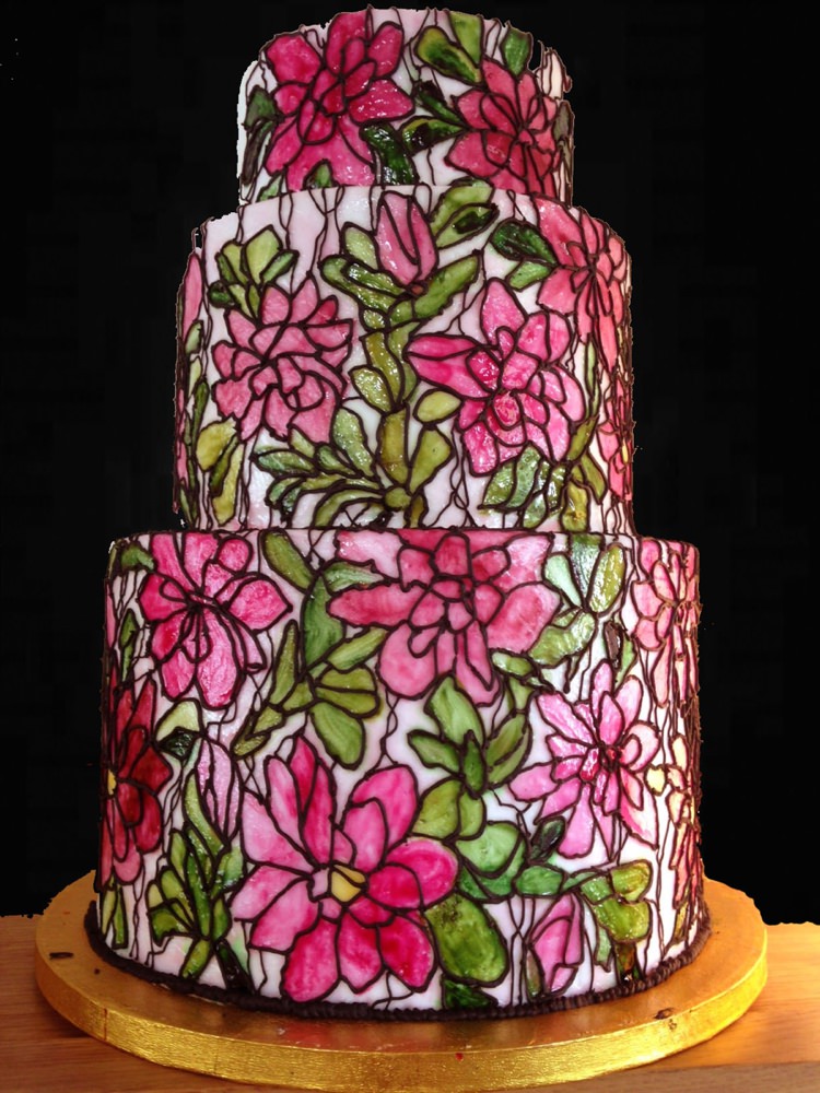 Butter Cream Wedding Cakes Unusual Unique Whimsical Emma Page