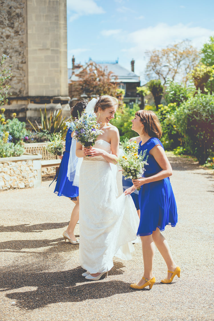 Fun Enchantment Under The Sea Dance Blue London Wedding http://bigbouquet.co.uk/