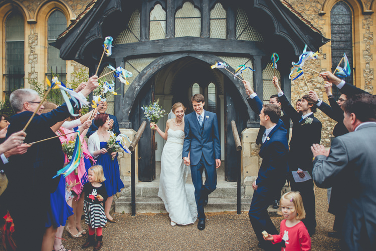 Stick Ribbons Confetti Fun Enchantment Under The Sea Dance Blue London Wedding http://bigbouquet.co.uk/