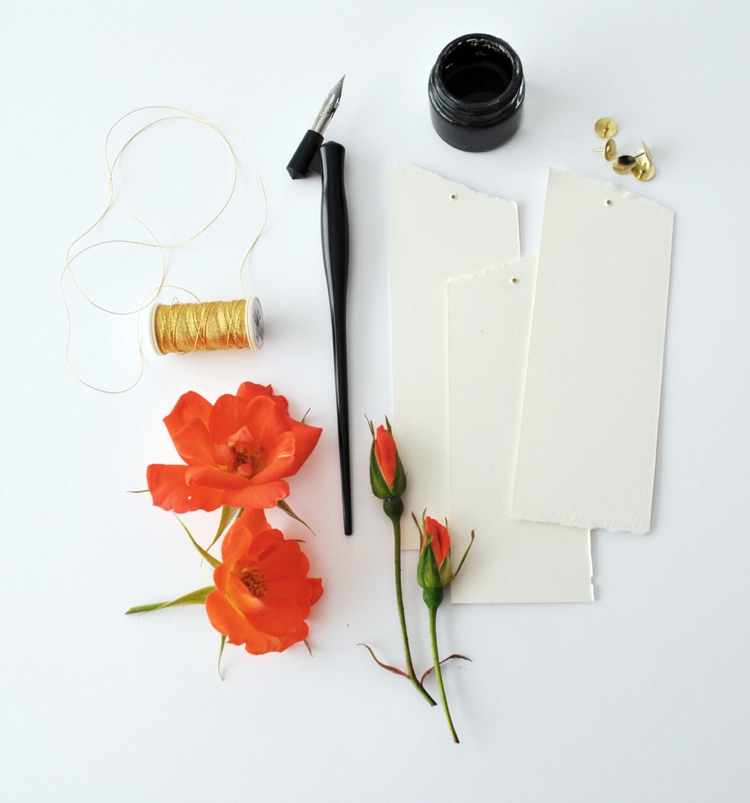 DIY Calligraphy Table Plan DIY Tutorial Flower Seating Chart