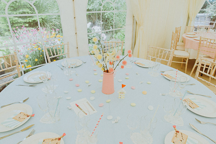 Back Garden Vintage Pastel Seaside Wedding http://photo.shuttergoclick.com/