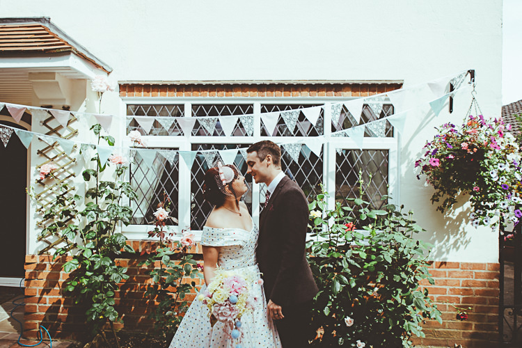 Back Garden Vintage Pastel Seaside Wedding http://photo.shuttergoclick.com/