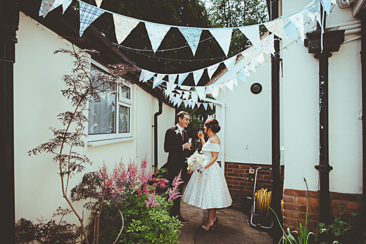 Back Garden Vintage Pastel Seaside Wedding http://photo.shuttergoclick.com/