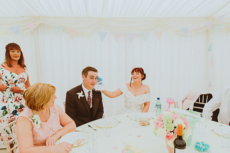 Back Garden Vintage Pastel Seaside Wedding http://photo.shuttergoclick.com/