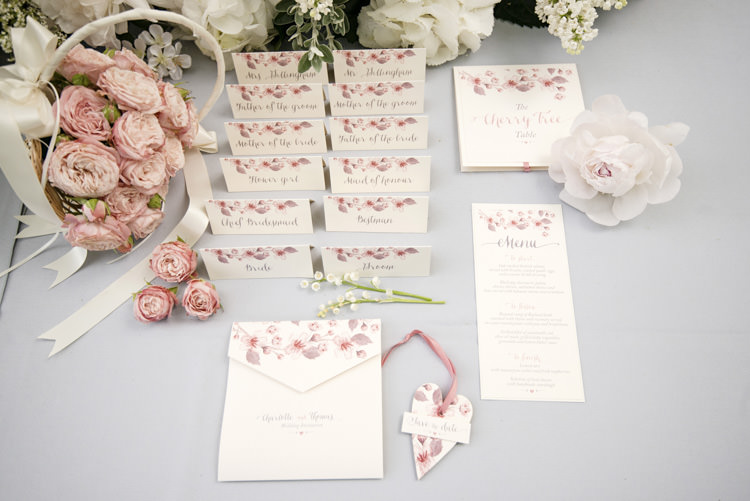 Quintessential English Elegant Soft Blush Blossom Wedding Ideas http://careysheffield.com/
